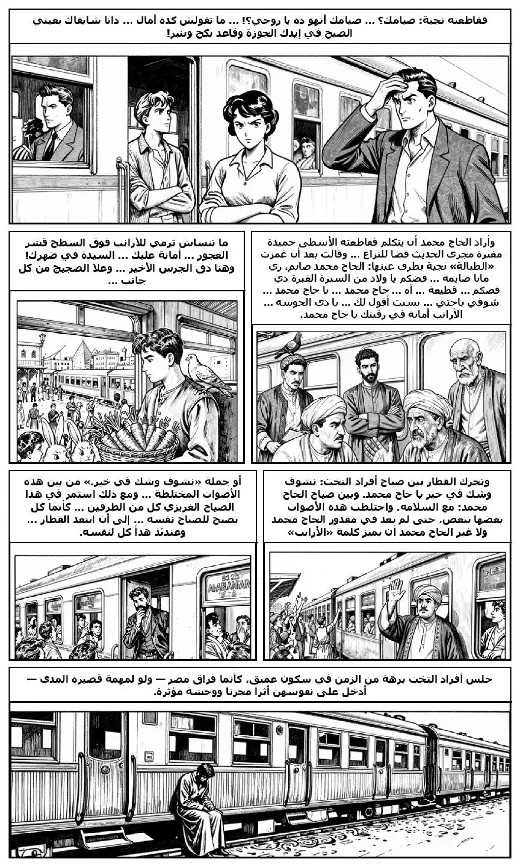 The Artists manga adaptation by Tawfiq al-Hakim · Page 4