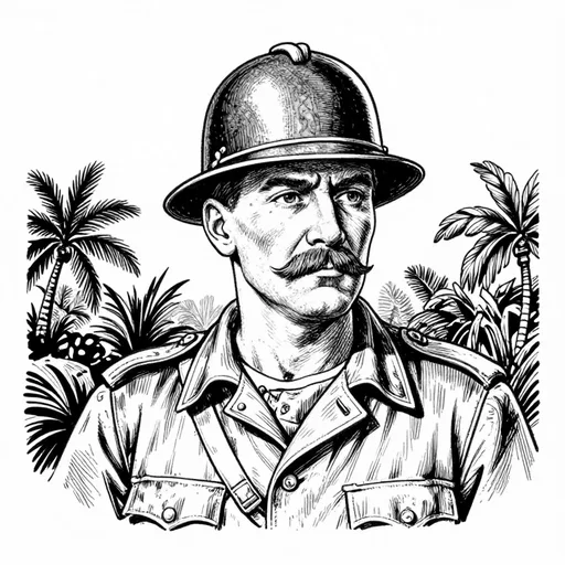 The Colonel, The colonel who tells the story, character in The Balloon-Tree