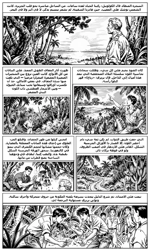 The Balloon-Tree manga adaptation by Edward Page Mitchell · Page 1