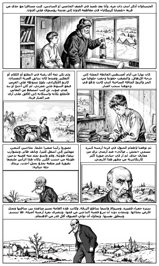 مانغا «الحسناوان» · أنطون تشيخوف · صفحة 1