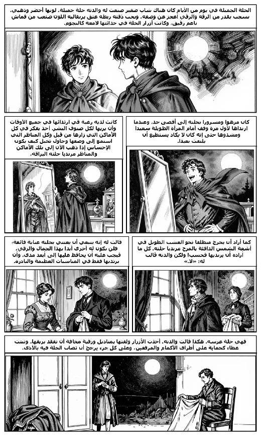 The Beautiful Suit manga adaptation by H. G. Wells · Page 1