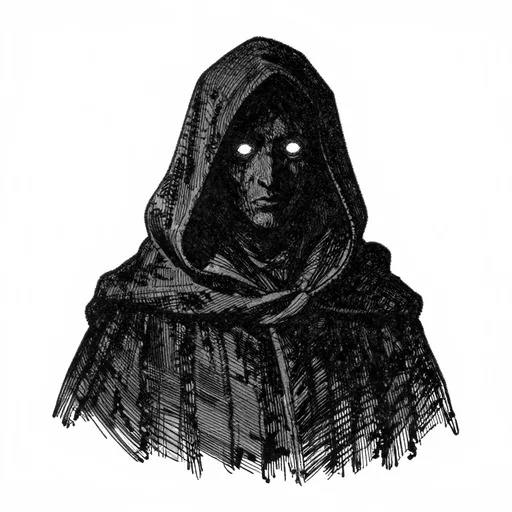 The Black Abbey, Mysterious Figure, character in The Black Monk
