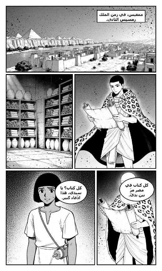 The Book of Thoth manga adaptation by Sutur · Page 1