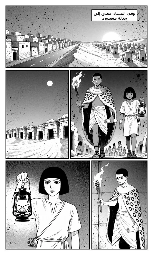 The Book of Thoth manga adaptation by Sutur · Page 3