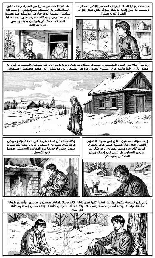 The Bride manga adaptation by Anton Chekhov · Page 2