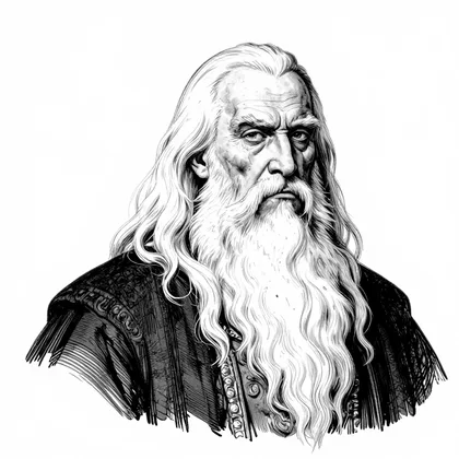 Ahriman, Chief of the retired devils, character in The Cave of the Asplurgles