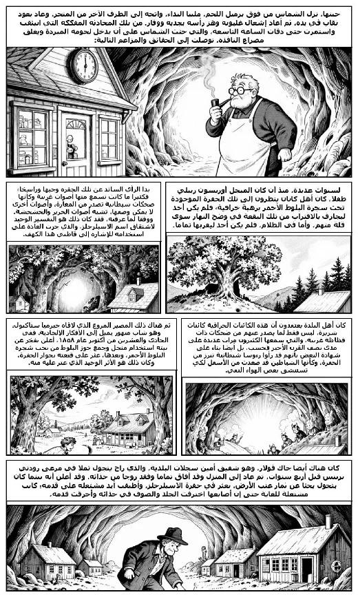 The Cave of the Asplurgles manga adaptation by Edward Page Mitchell · Page 3