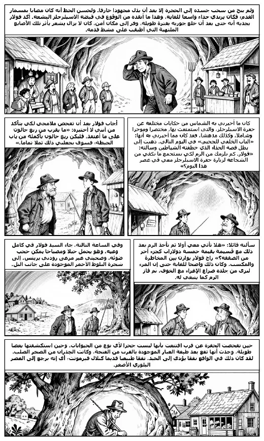 The Cave of the Asplurgles manga adaptation by Edward Page Mitchell · Page 4