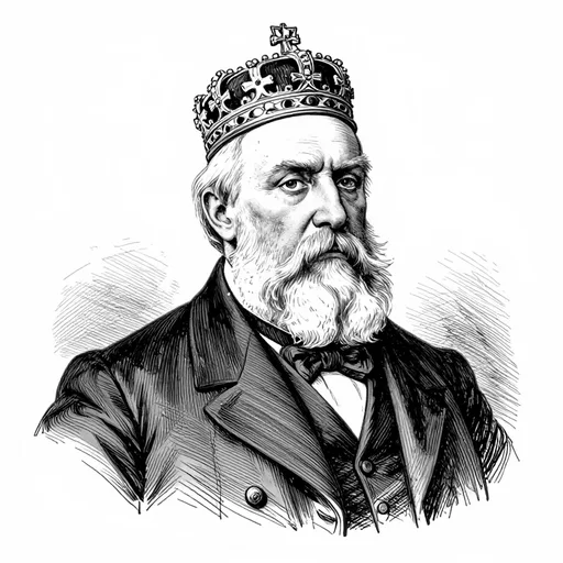 King George V, British King, character in Danger!