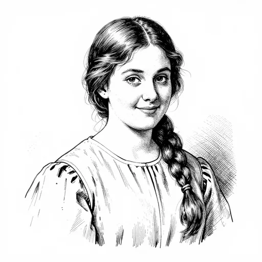 Olenka, The kind woman, character in The Darling
