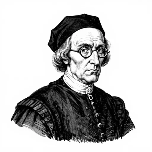 Professor Calcarius, The metaphysician narrator, character in The Devil Mouse