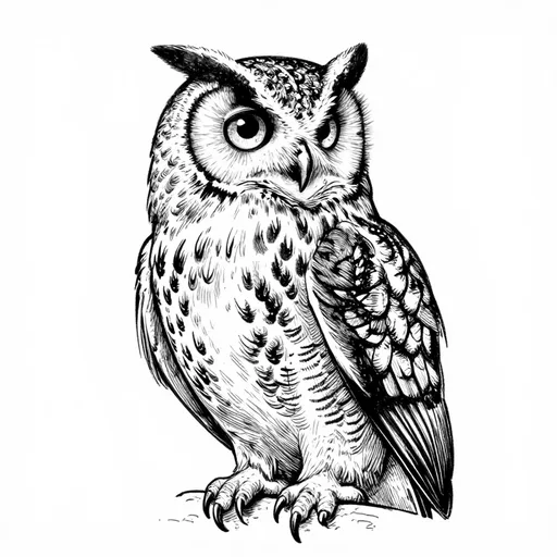 The Owl, The castle owl, character in The Devil Mouse