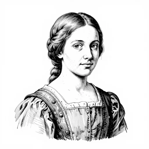 Emma, The fair-haired girl, character in The Devil Mouse