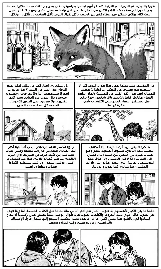 The Diary of Fox Mickey manga adaptation by Sasha Chorny · Page 3