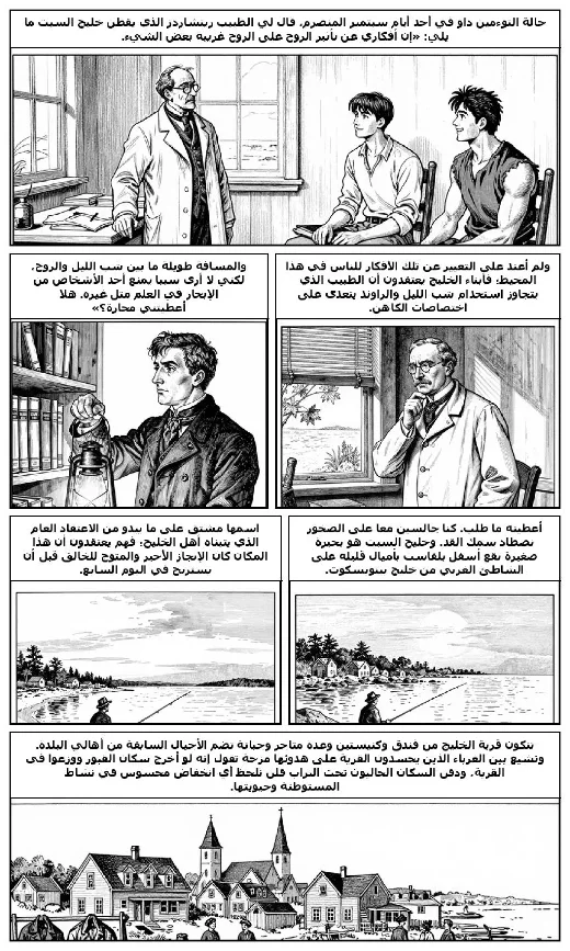 The Dow Twins manga adaptation by Edward Page Mitchell · Page 1