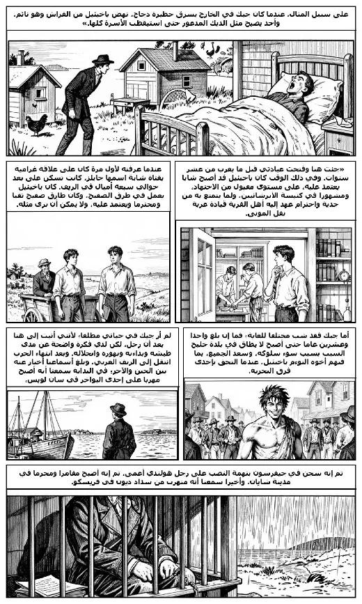 The Dow Twins manga adaptation by Edward Page Mitchell · Page 4