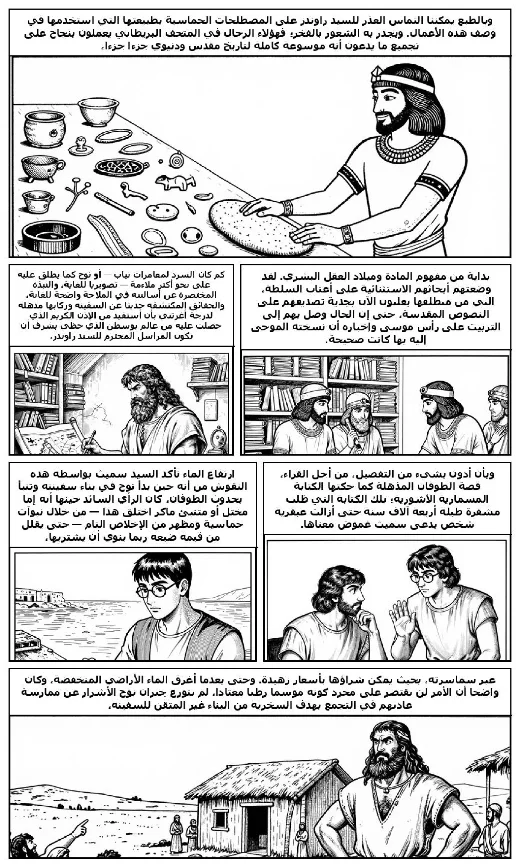 The Flood (comic retelling) manga adaptation by Edward Page Mitchell · Page 3
