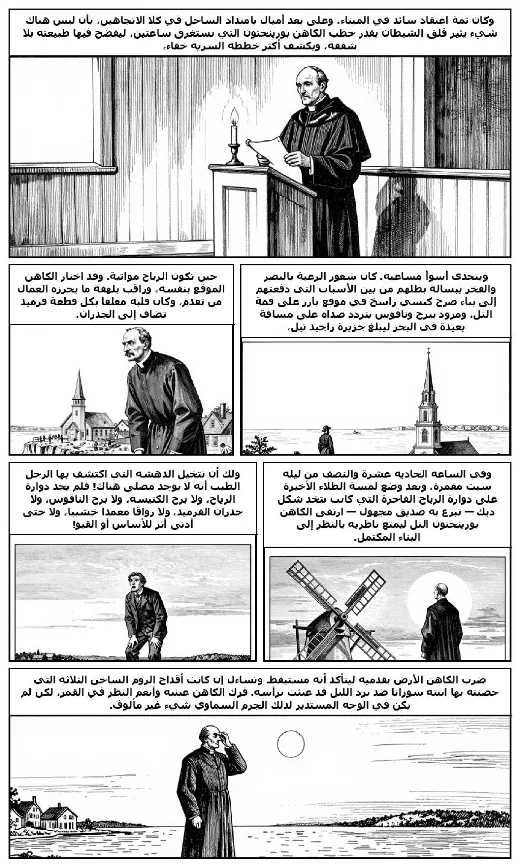 The Flying Weathercock manga adaptation by Edward Page Mitchell · Page 3