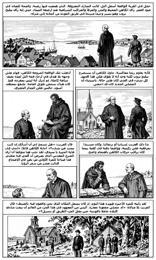 The Flying Weathercock manga adaptation by Edward Page Mitchell · Page 4