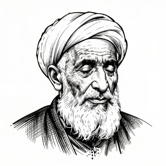 Sheikh Afra Zidan, A kind-hearted blind sheikh, character in The Harafish