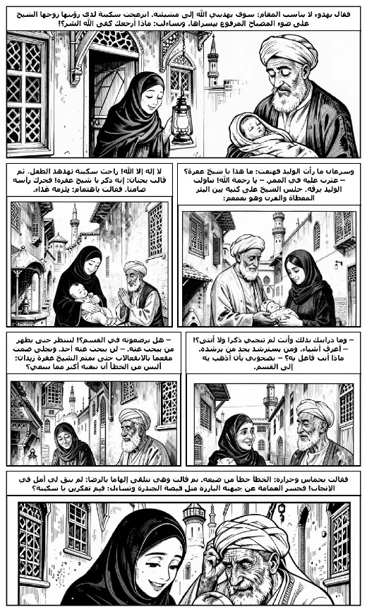 The Harafish manga adaptation by Naguib Mahfouz · Page 3