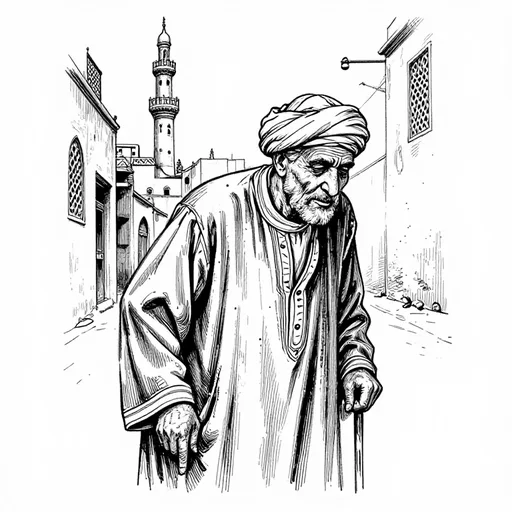 Druw, Quarter's Elder, character in The Harafish