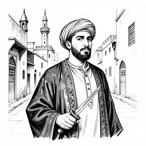 Shin, Quarter's Ruffian, character in The Harafish