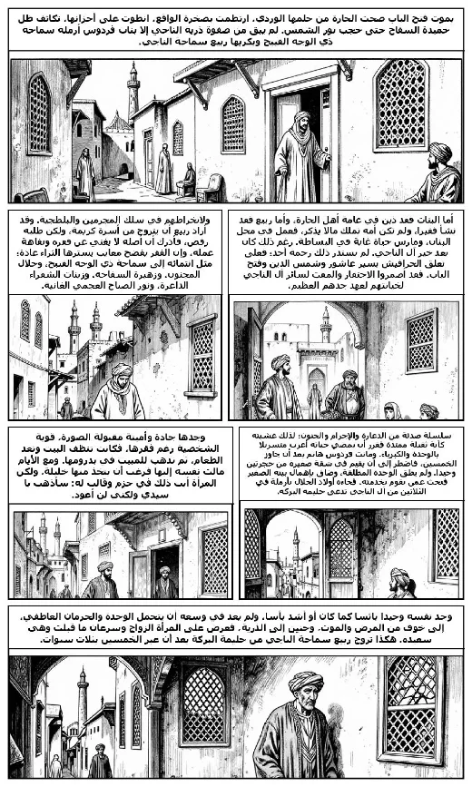 The Harafish manga adaptation by Naguib Mahfouz · Page 1