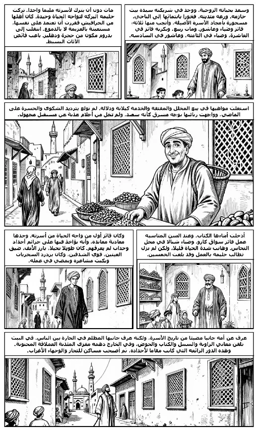 The Harafish manga adaptation by Naguib Mahfouz · Page 2