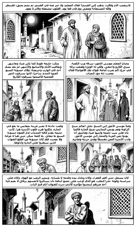 The Harafish manga adaptation by Naguib Mahfouz · Page 4