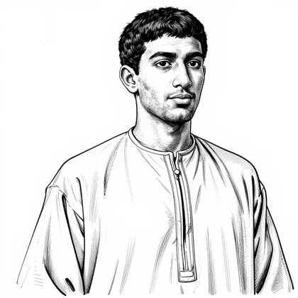 Sulayman, His youngest son, a giant like Ashur, character in The Harafish