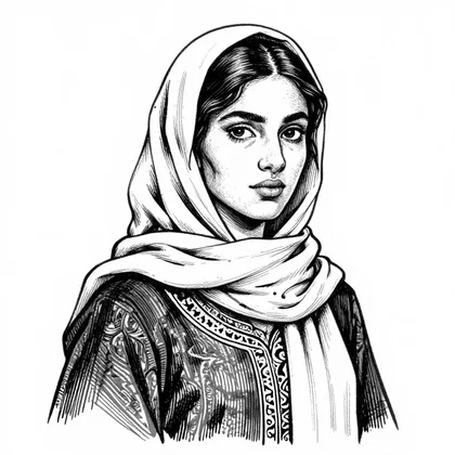 Ajamiya, His wife, Dahshan’s daughter, character in The Harafish