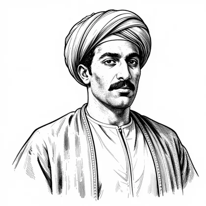 Ghassan, Ashur’s strongest man, character in The Harafish