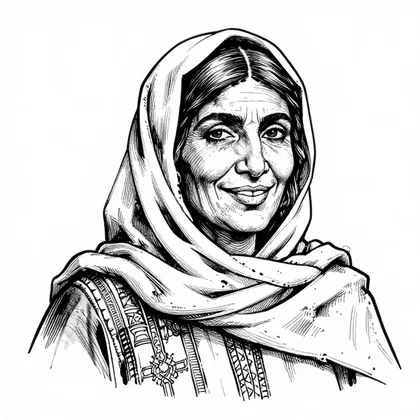 Ayusha the Broker, A cunning old go-between, character in The Harafish