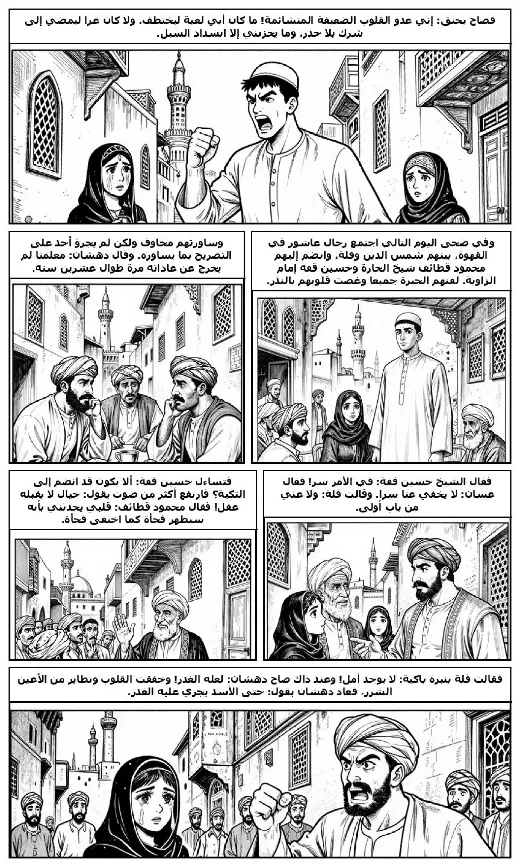 The Harafish manga adaptation by Naguib Mahfouz · Page 4