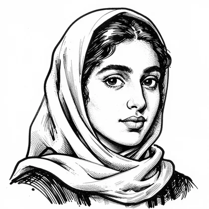 Fathiya, His first wife, Atris’s sister, character in The Harafish