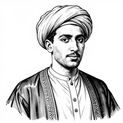 Bakr, His elder son, a wealthy merchant, character in The Harafish