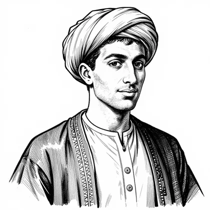 Khidr, His younger son, the traveller, character in The Harafish