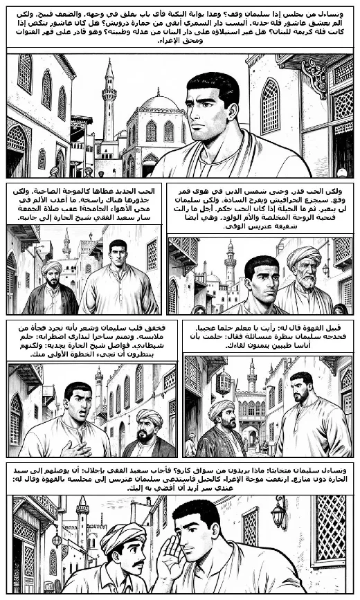 The Harafish manga adaptation by Naguib Mahfouz · Page 3