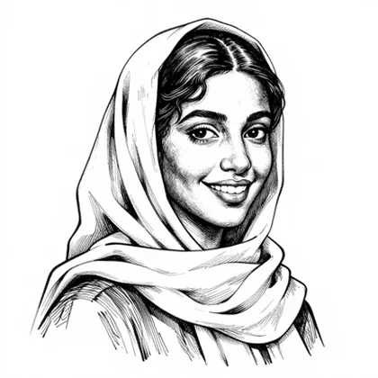 Muhallabiya, The zar exorcist’s daughter, character in The Harafish