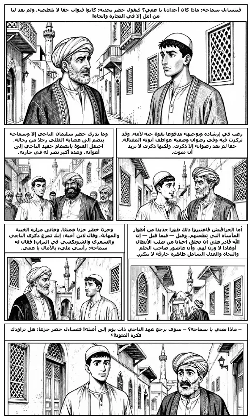 The Harafish manga adaptation by Naguib Mahfouz · Page 3