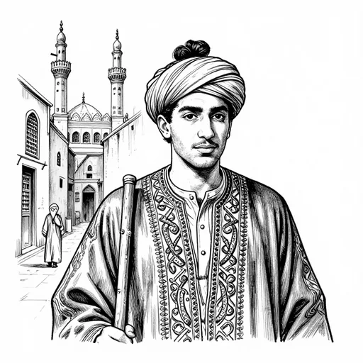 Wahid, Youngest Son of Samaah, character in The Harafish