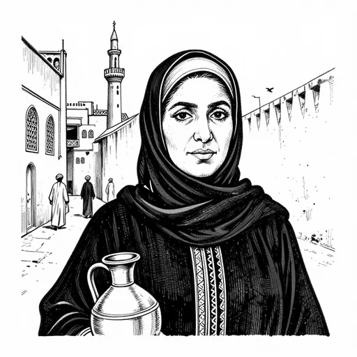 Zaynab, Razwan's Wife, character in The Harafish