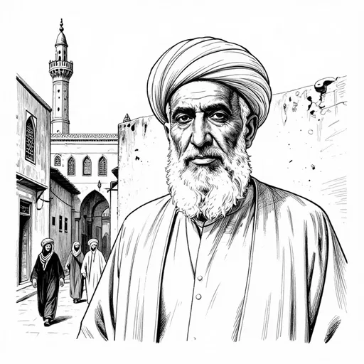 Sheikh Ufra Zaidan, Father of Ashoor, character in The Harafish