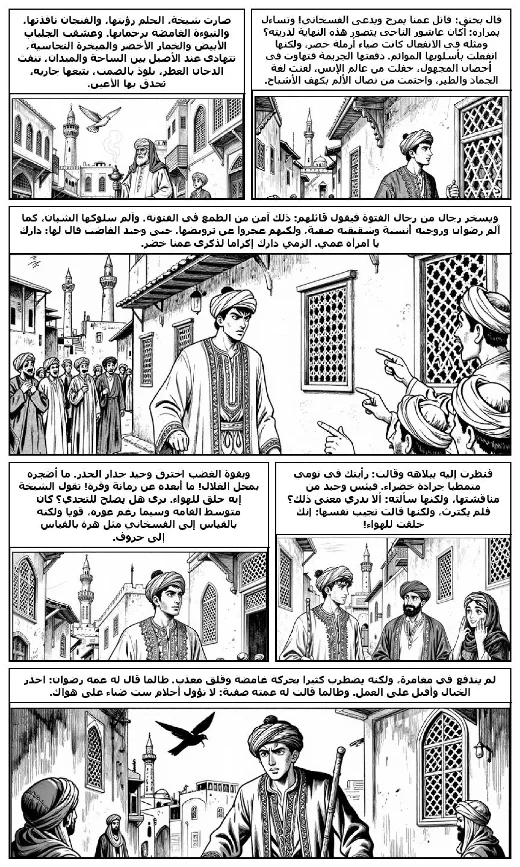 The Harafish manga adaptation by Naguib Mahfouz · Page 2
