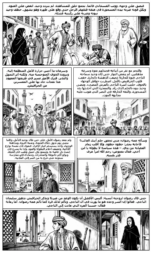 The Harafish manga adaptation by Naguib Mahfouz · Page 4