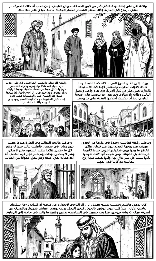 The Harafish manga adaptation by Naguib Mahfouz · Page 3