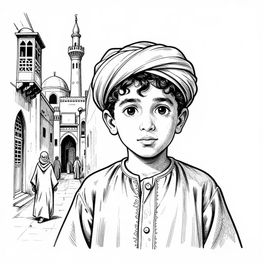 Jala, Abandoned Child, character in The Harafish