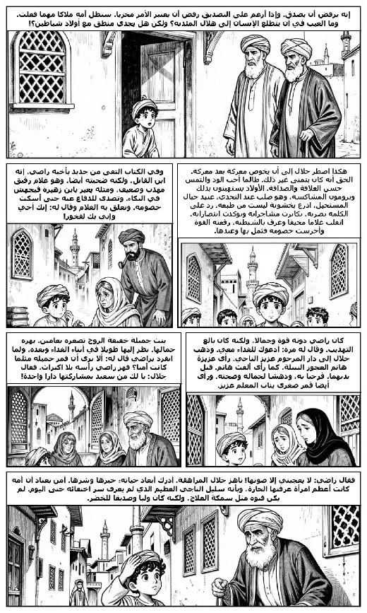 The Harafish manga adaptation by Naguib Mahfouz · Page 4