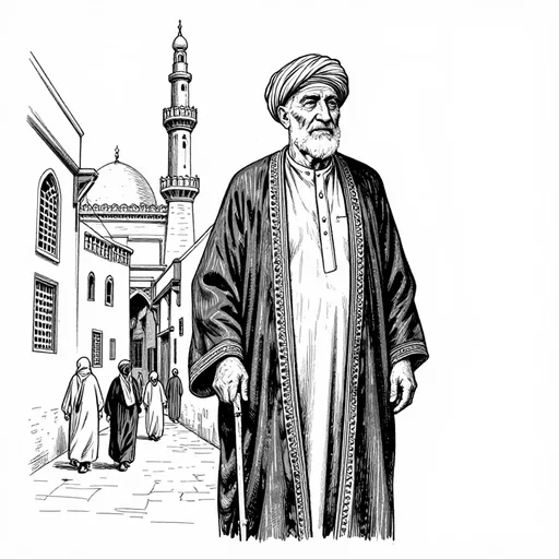 Jalaal, Tall Man, character in The Harafish